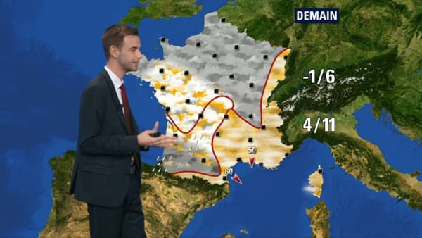 Les prévisions pour le vendredi 28 décembre. Les prévisions pour le vendredi 28 décembre.