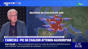 Canicule: "Cette vague de chaleur est très intense", explique Alain Mazaud, climatologue