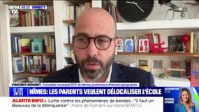 "Il faut les écouter": Vincent Bouget, conseiller municipal de Nîmes, réagit à la volonté de certains parents de délocaliser une école en raison du trafic de drogue