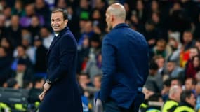 Massimiliano Allegri et Zinedine Zidane