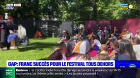 Gap: franc succès pour le festival Tous dehors