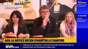 Chantier de l'A69 arrêté: "L'État de droit est de notre côté, ça fait un bien fou", réagissent les opposants