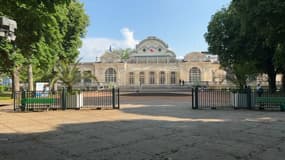 Le parc des Sources de Vichy (illustration). 