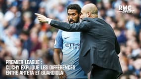 Premier League : Clichy explique les différences entre Arteta et Guardiola