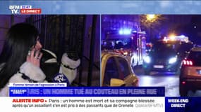 Paris: "Il y a une gamine qui s'est fait agresser avec un couteau et un marteau", témoigne une passante