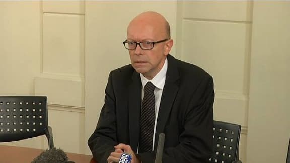Eric Bedos, procureur de la République à Nice.