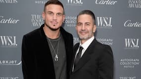 Char Defrancesco et Marc Jacobs à New York en novembre 2017