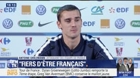 Antoine Griezmann: "fiers d'être Français"
