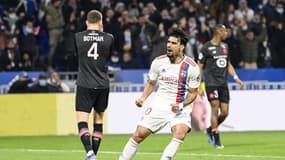 Lucas Paqueta pensait avoir égalisé... C'était sans compter sur l'intervention de M. Lesage