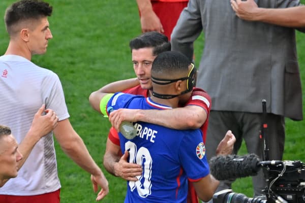 Pojednanie Mbappe i Lewandowskiego po Francji i Polsce 25.06.2024 na Euro