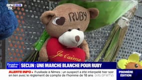 Une marche blanche organisée aujourd'hui à Seclin, dans le Nord, après la mort de Ruby, 2 ans et demi