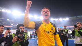 Marcin Bulka après la victoire de Nice sur la pelouse du PSG en Ligue 1 - 25/04/2025