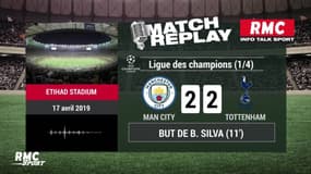 Man City - Tottenham (4-3) : Le goal replay avec les commentaires de RMC