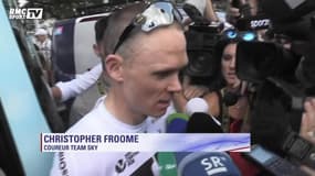 Tour de France - Froome : « J’espère ne pas être blessé plus que ça »