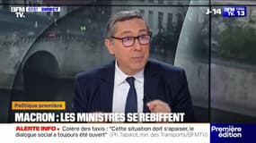 Réunion sur le grève des taxis: "Le fait de pouvoir enfin réunir tout le monde, c'est une satisfaction", explique le ministre des Transports