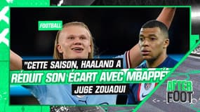 Football : "Cette saison, Haaland a réduit son écart avec Mbappé", juge Zouaoui