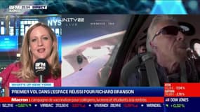 What's up New York : Premier vol dans l'espace réussi pour Richard Branson - 12/07