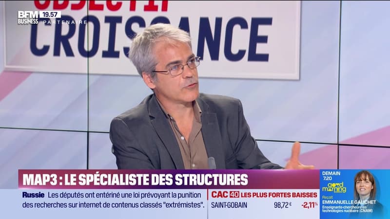 Emmanuel Livadiotti (MaP3): MaP3, le spécialiste des structures - 22/07