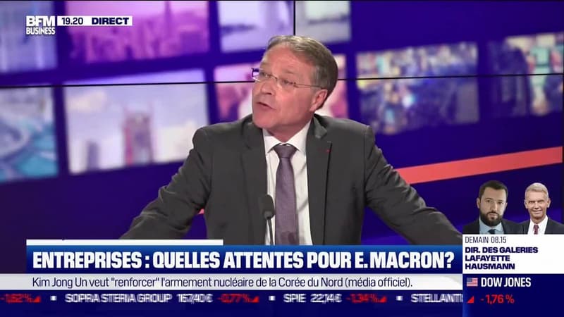 Emmanuel Macron réélu: Les attentes des PME - 26/04