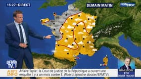 La météo pour ce vendredi 12 juillet 2019