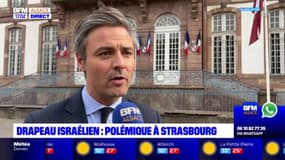 Drapeau israélien: polémique à Strasbourg 