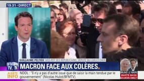 Macron chahuté dans les Vosges: "Il se croit obligé de se mettre en scène", d’après Peltier