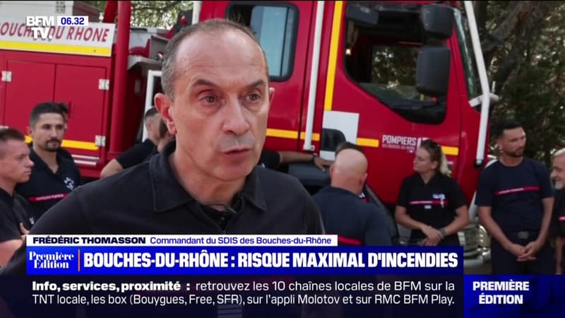 Comment les pompiers des Bouches-du-Rhône se préparent, après le placement du département en alerte rouge pour feux de forêts