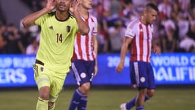 Yangel Herrera célèbre son but 