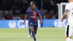 Ousmane Dembélé lors de PSG-Nice (2-3, 5e journée de Ligue 1), le 15 septembre 2023