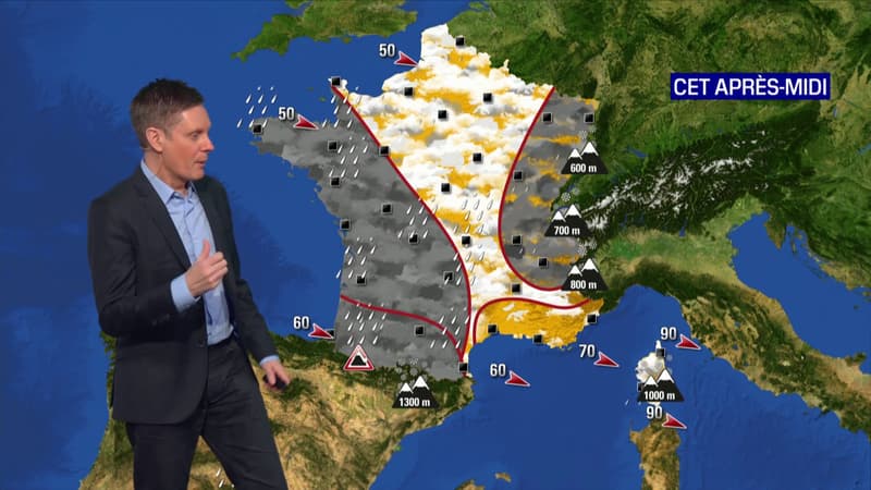 Météo: un ciel gris et agité attendu ce dimanche sur une grande partie de l'Hexagone