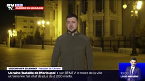 "Il est temps de nous réunir, de discuter": le président ukrainien s'adresse à la Russie et prône des négociations