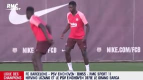 Ligue des champions : Le Barça peut compter sur Dembele, homme fort du début de saison