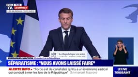 Séparatisme: Emmanuel Macron annonce un projet de loi pour "renforcer la laïcité" le 9 décembre 
