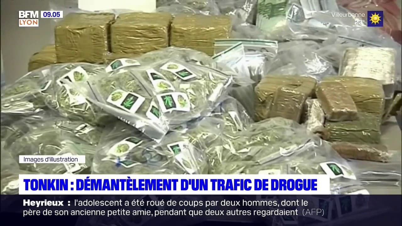 Plaque Tournante De La Drogue En France Villeurbanne: neuf individus interpellés, suspectés d'être impliqués