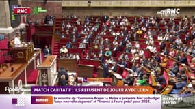 La gauche et les Macronistes refusent de jouer dans la même équipe que les députés RN