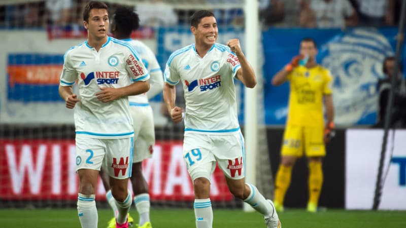 Barrada a ouvert le score pour l'OM.
