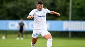 Ruslan Malinovskyi lors du match amical KAS Eupen-OM le 22 juillet 2023