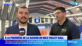 On a rendez-vous à la première de la saison du Nice Volley-Ball avec Baptiste Coupelon