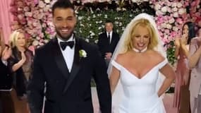 Le mariage de Britney Spears, le 9 juin 2022.
