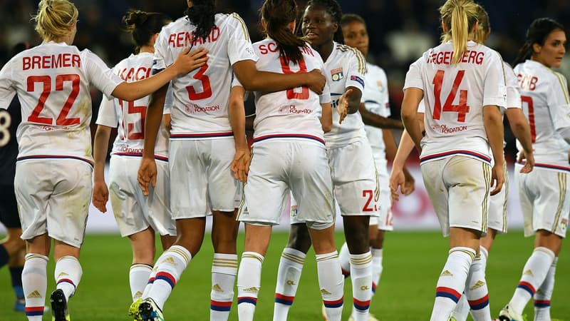 Les joueuses de l'OL