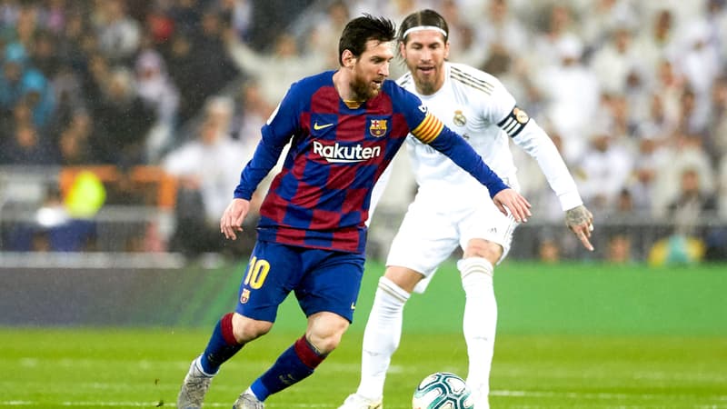 Mercato: Ramos propose d'héberger Messi s'il signe au Real