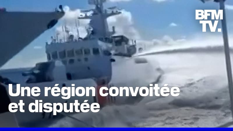 Deux navires chinois entrent en collision lors de la poursuite d'un patrouilleur philippin