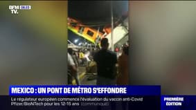 Un pont du métro aérien de Mexico s'effondre et fait au moins 13 morts