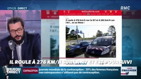 Il roule à 276km/h, se filme, publie sur les réseaux et.... se fait arrêter 