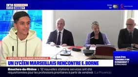 Marseille: un élève du lycée Marcel-Pagnol a rencontré Élisabeth Borne à Matignon