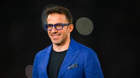 L'ancienne star de l'Italie et de la Juve Alessandro Del Piero le 14 mai 2025 à Rome