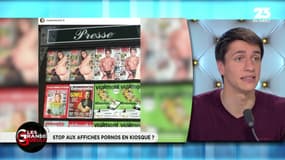 La GG du jour: Stop aux affiches pornos en kiosque ? - 30/03