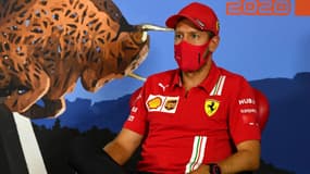 Sebastian Vettel, en Autriche le 2 juillet 2020
