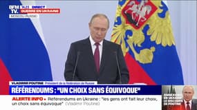 Vladimir Poutine: "Les représentants soviétiques, en 1991, ont détruit notre grand pays"