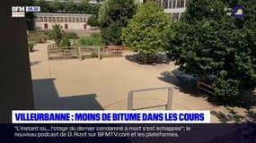 Villeurbanne: trois cours d'écoles en cours de végétalisation
